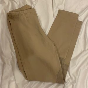 Tan riding jodhpurs